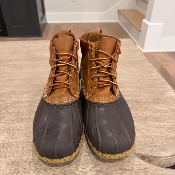 L.L. Bean Mens Duck Boots Size 9 - Picture 2 of 5